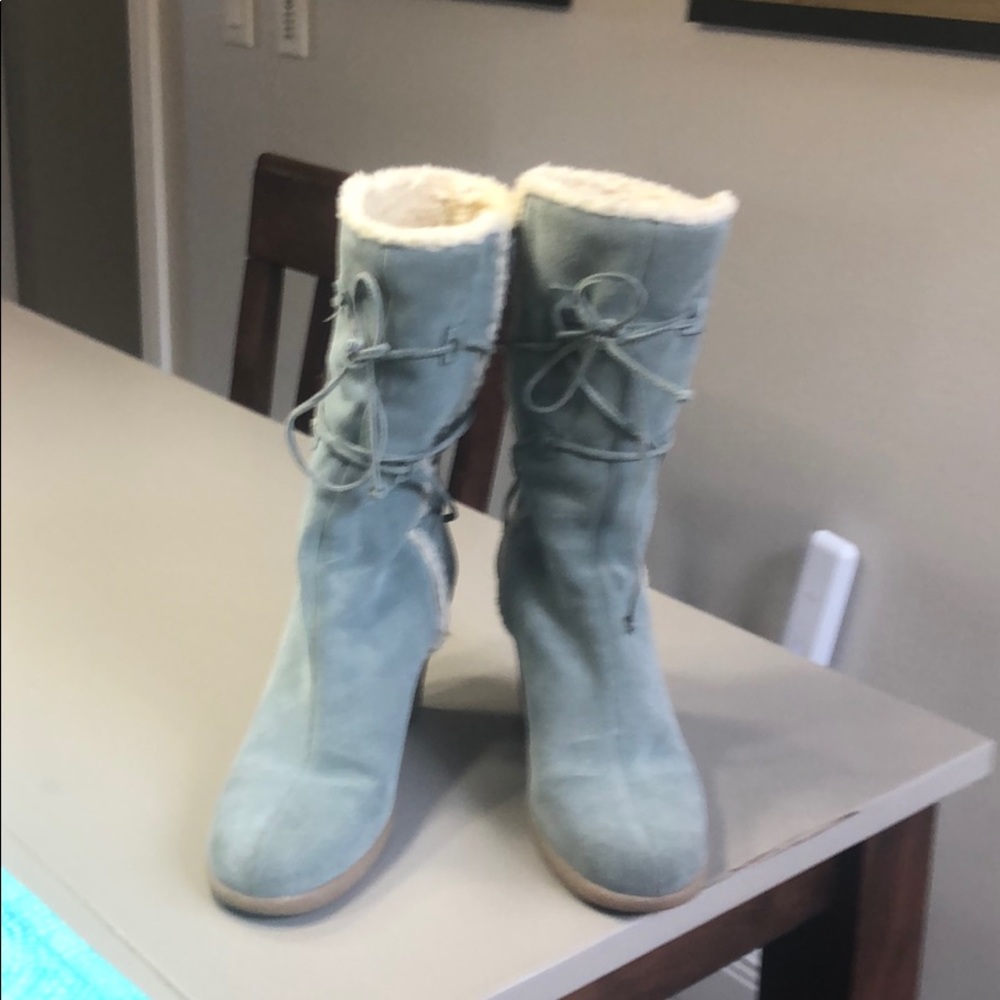Michael Kors suede boots